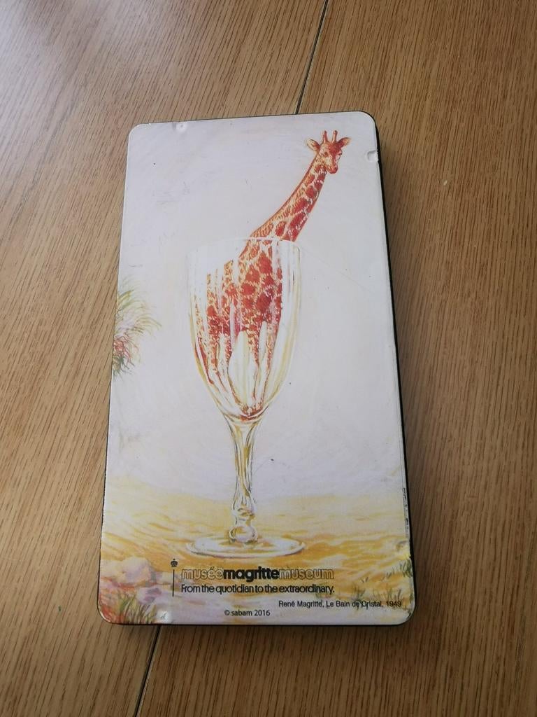 Kleurpotloden in metalen doos Magritte 24 kleuren., Enlèvement ou Envoi, Comme neuf, Crayon ou Feutre