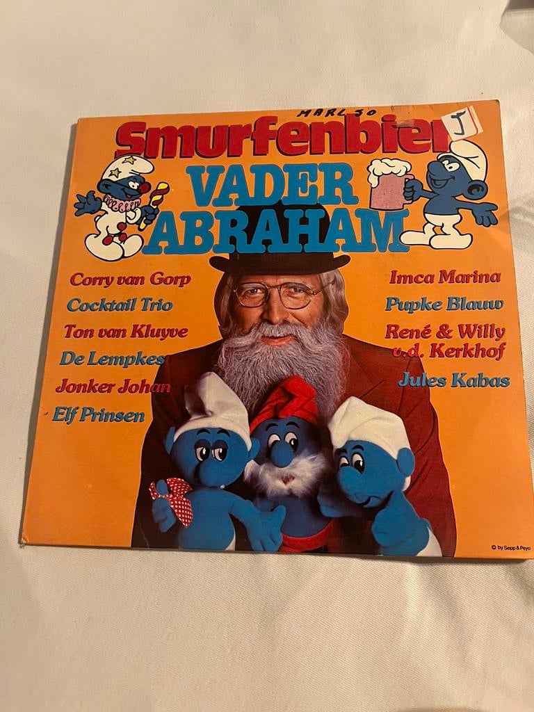 LP - Vader Abraham Smurfenbier, Cd's en Dvd's, Ophalen of Verzenden