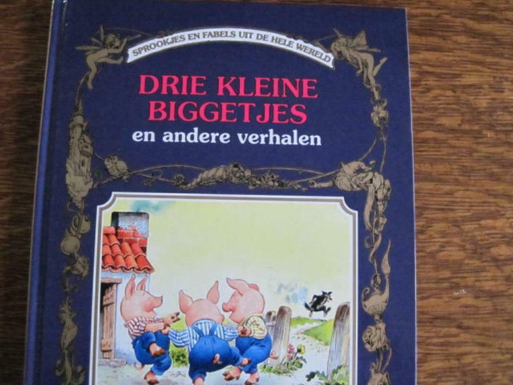 boek : drie kleine biggetjes en andere verhalen, Boeken, Ophalen of Verzenden, Zo goed als nieuw