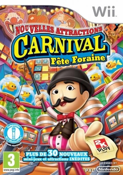 New Carnival Funfair Games (Version française), Games en Spelcomputers, Games | Nintendo Wii, Gebruikt, Overige genres, 1 speler