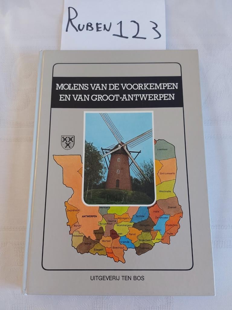 Molens van de Voorkempen en van Groot-Antwerpen, Ophalen of Verzenden, Zo goed als nieuw
