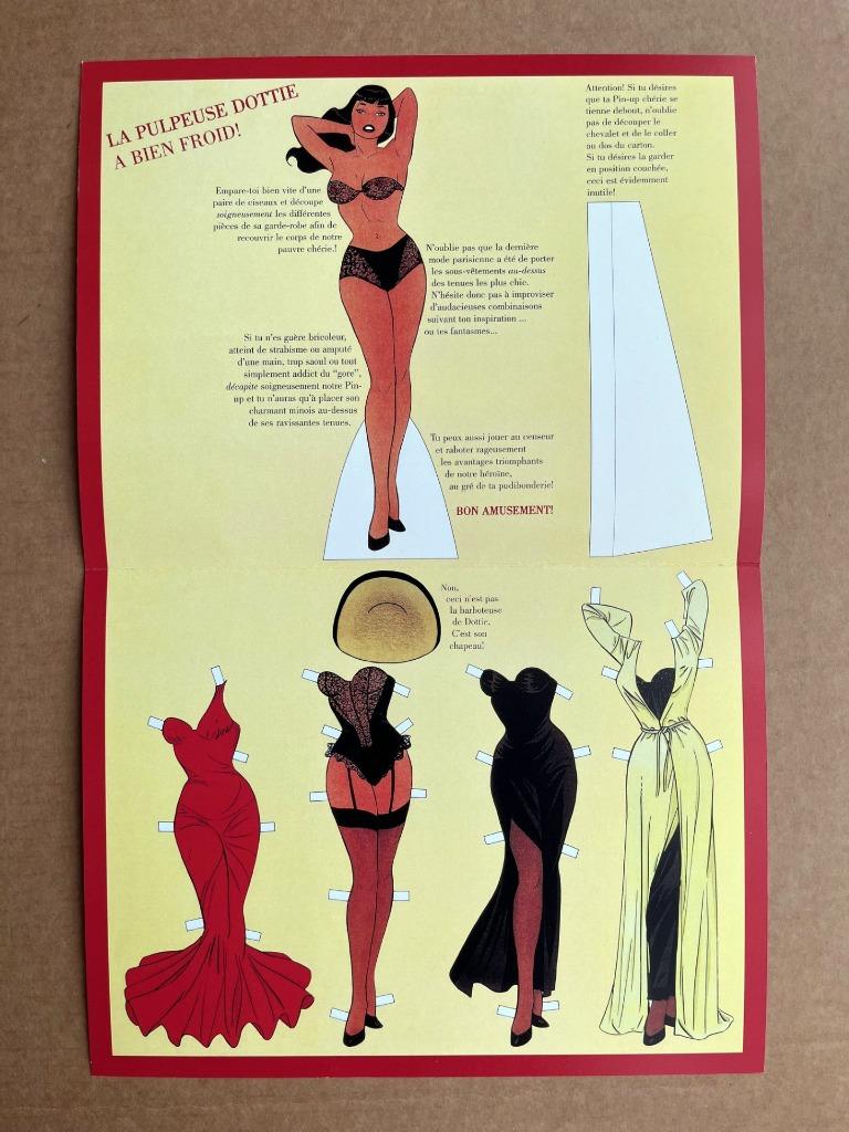 Berthet - Pin-up - Garde robe de Dottie - 2000 - Dargaud, Envoi