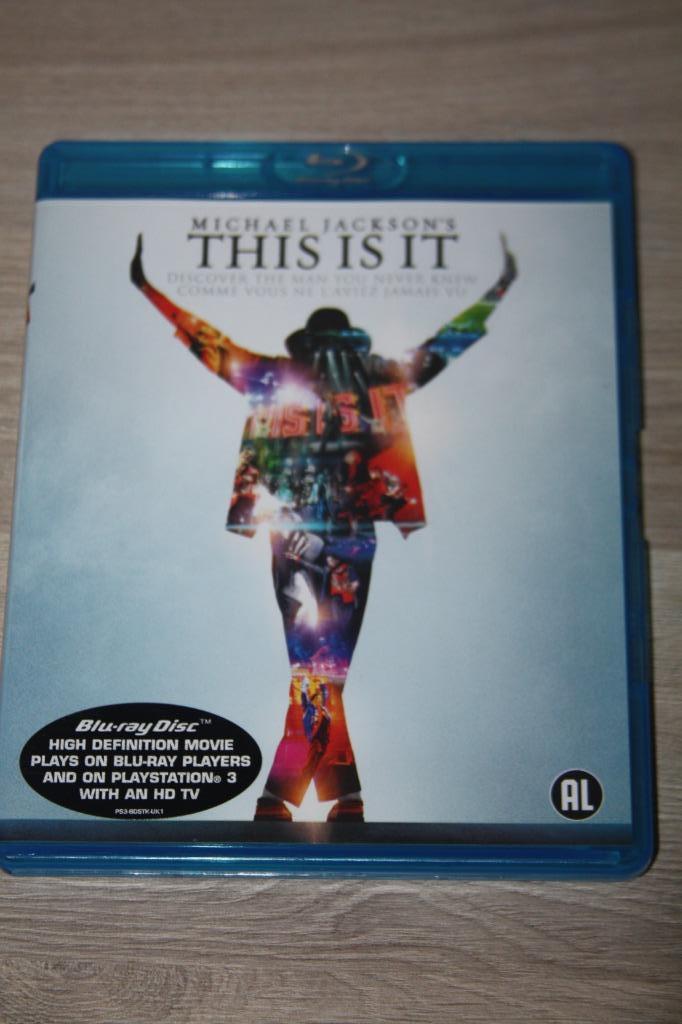 Blue-Ray , Michael Jackson's This is It , 2009 , als nieuw, Enlèvement ou Envoi, Comme neuf, Musique et Concerts