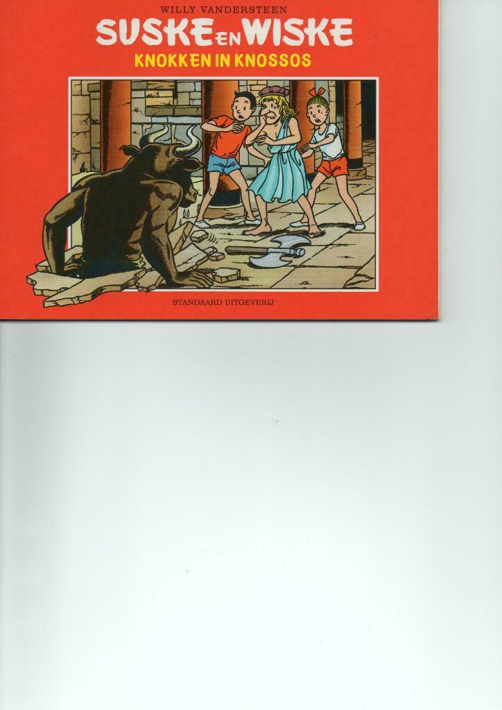 Susk en Wiske - Knokken In Knossos (Bruna uitgave), Boeken, Eén stripboek, Ophalen of Verzenden, Zo goed als nieuw, Willy Vandersteen