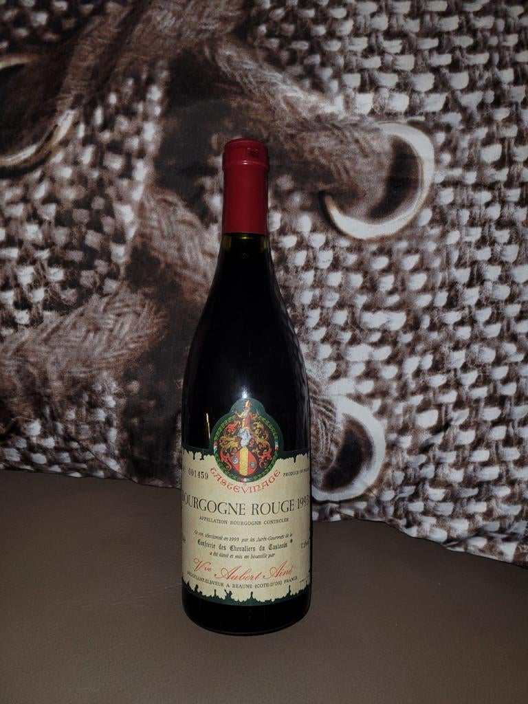 Bourgogne rouge 1993, Enlèvement, Vin rouge