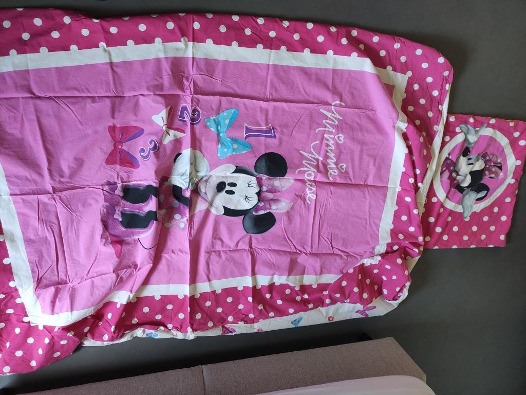 Dekbedovertrek Minnie Mouse, Ophalen, Gebruikt, Meisje, Dekbedovertrek