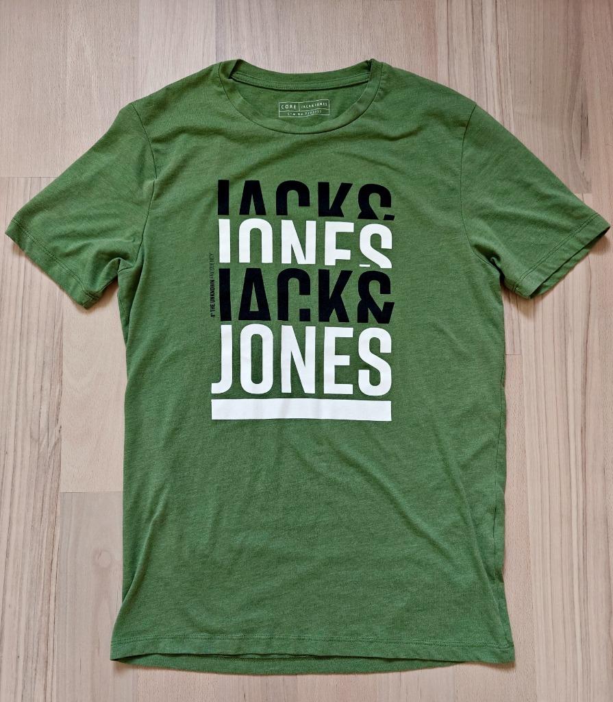 Grand t-shirt vert Jack & Jones, Vêtements | Hommes, T-shirts, Jack&Jones, Taille 52/54 (L), Comme neuf, Vert