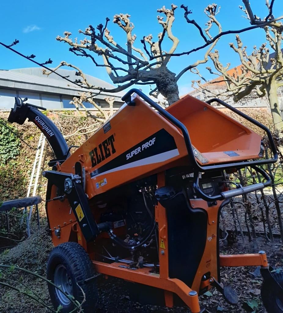 Eliet hakselaar te huur, Tuin en Terras, Hakselaars, Zo goed als nieuw, Benzine, Ophalen