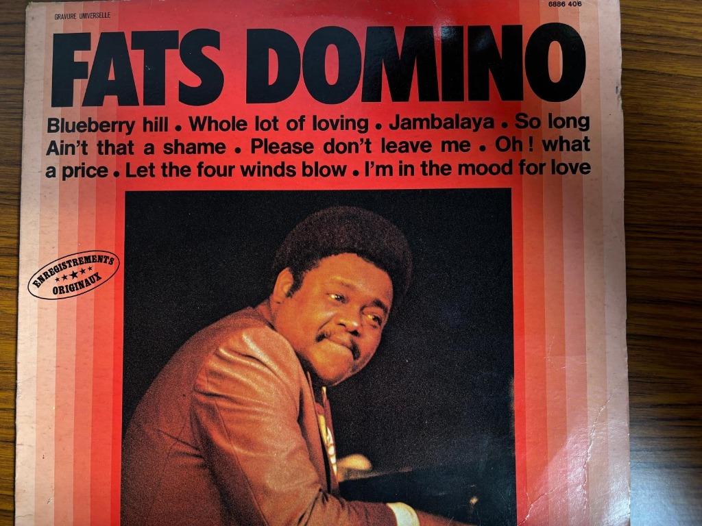 Fats Domino, Blueberry hill,  Vinyl 33T, 12 pouces, Comme neuf, Enlèvement, 1940 à 1960