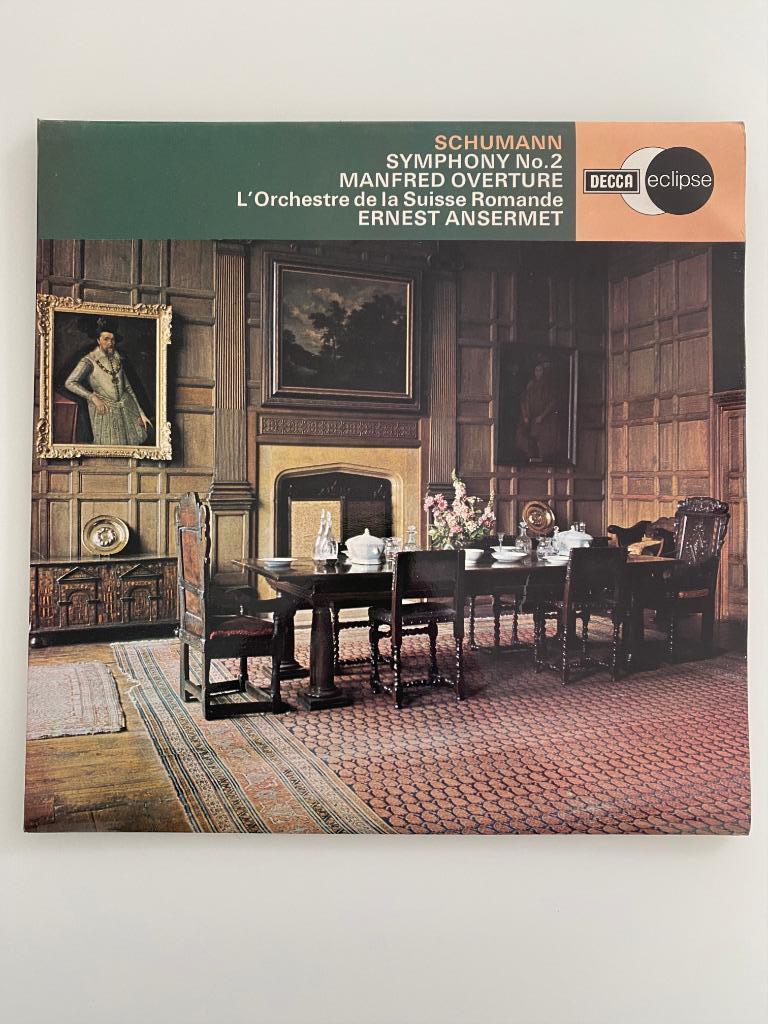 Ernest Ansermet Suisse Romande Schumann Symphonie n2, Orchestre ou Ballet, 12 pouces, Enlèvement ou Envoi, Comme neuf