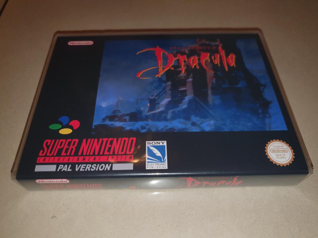 Bram Stoker's Dracula SNES Game Case, Envoi, Comme neuf
