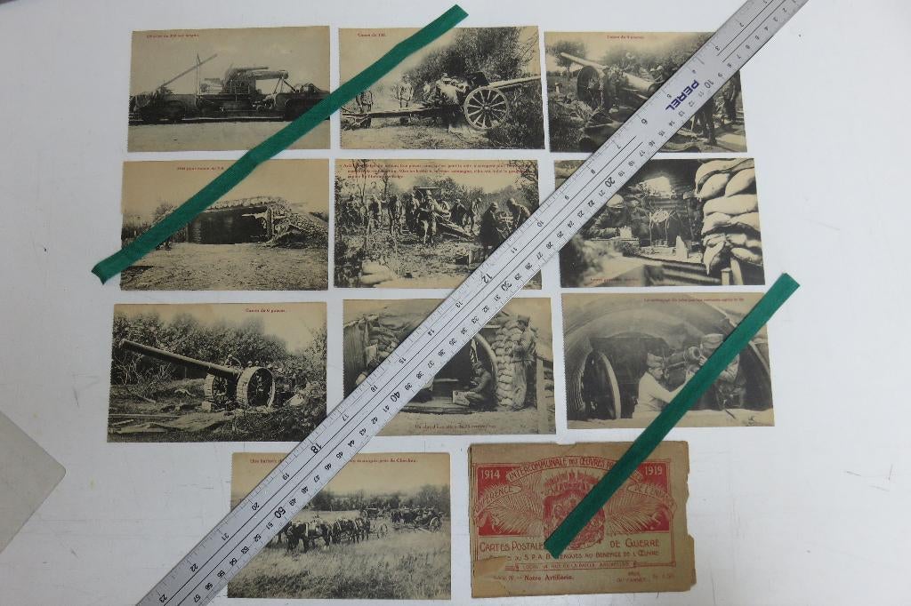 Série  cartes postales Militaria, Enlèvement ou Envoi, Avant 1920, Non affranchie, Autres thèmes