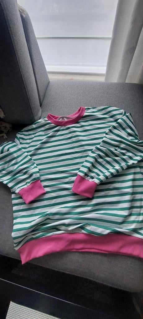 Nieuwe t shirt smal roze/ groen, Ophalen of Verzenden, Lange mouw