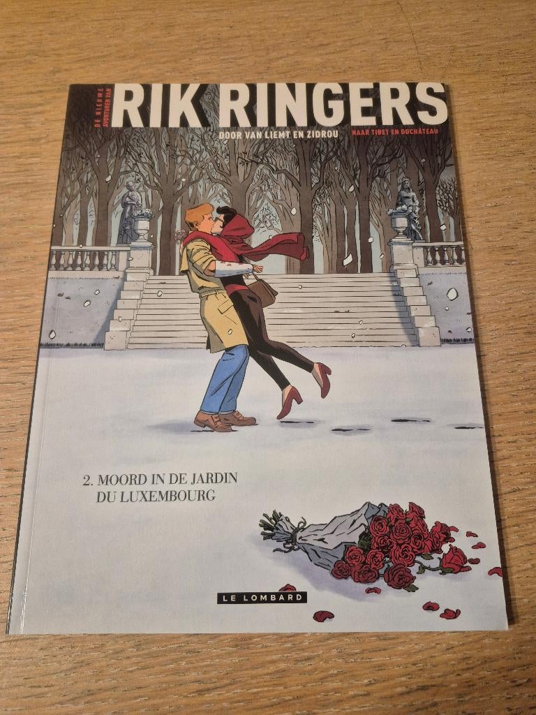 Strip Rik Ringers nummer 2 : moord in de jardin du Luxembour, Boeken, Stripverhalen, Eén stripboek, Tibet & A.P. Duchâteau, Ophalen of Verzenden