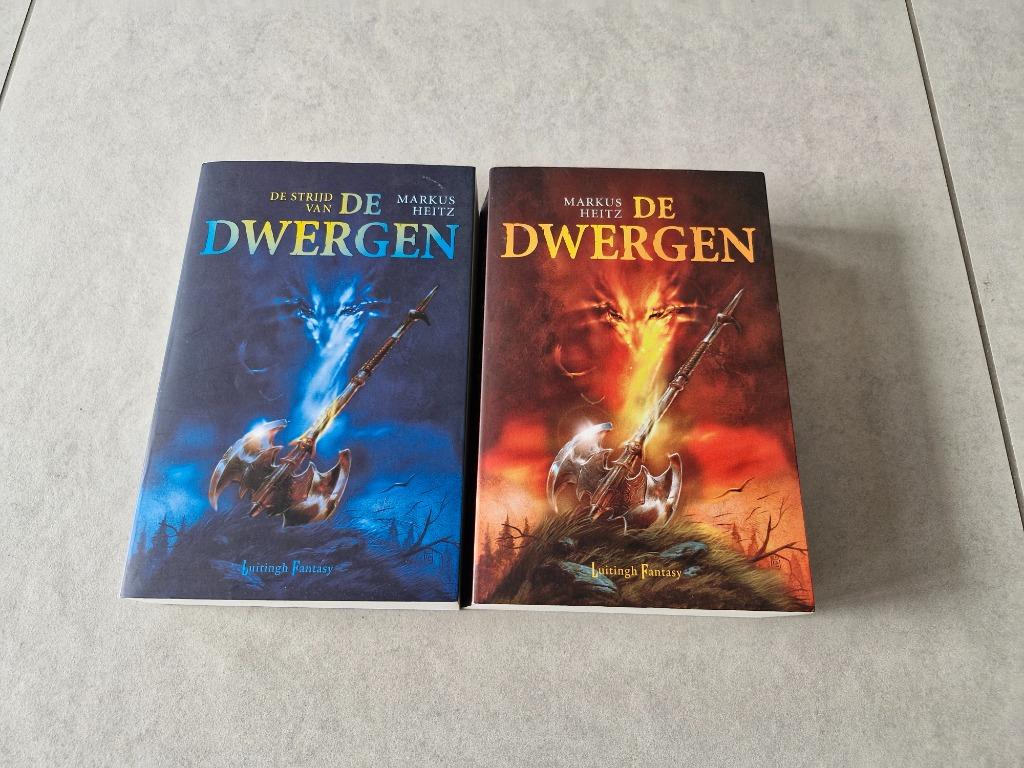 De dwergen + De strijd van de dwergen Markus Heitz €6/2stuks, Boeken, Verzenden, Markus Heitz