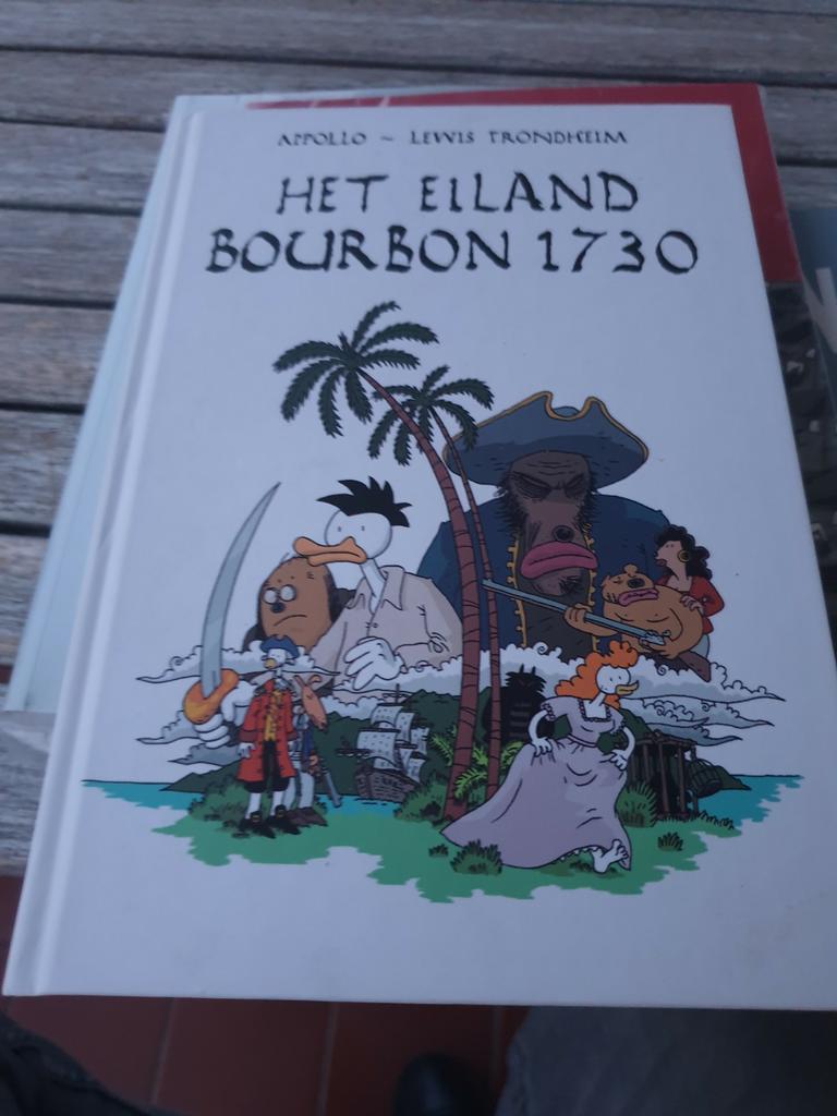 Lewis Trondheim - het eiland Bourbon 1730, Boeken, Stripverhalen, Ophalen of Verzenden