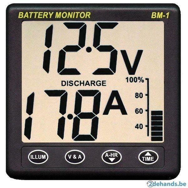 nasa marine BM-1 Battery Monitor (12 VOLT), Watersport en Boten, Navigatiemiddelen en Scheepselektronica, Nieuw, Verzenden