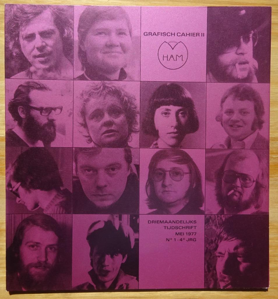 HAM 1977 Grafisch Cahier II, Ophalen of Verzenden, Zo goed als nieuw, Schilder- en Tekenkunst