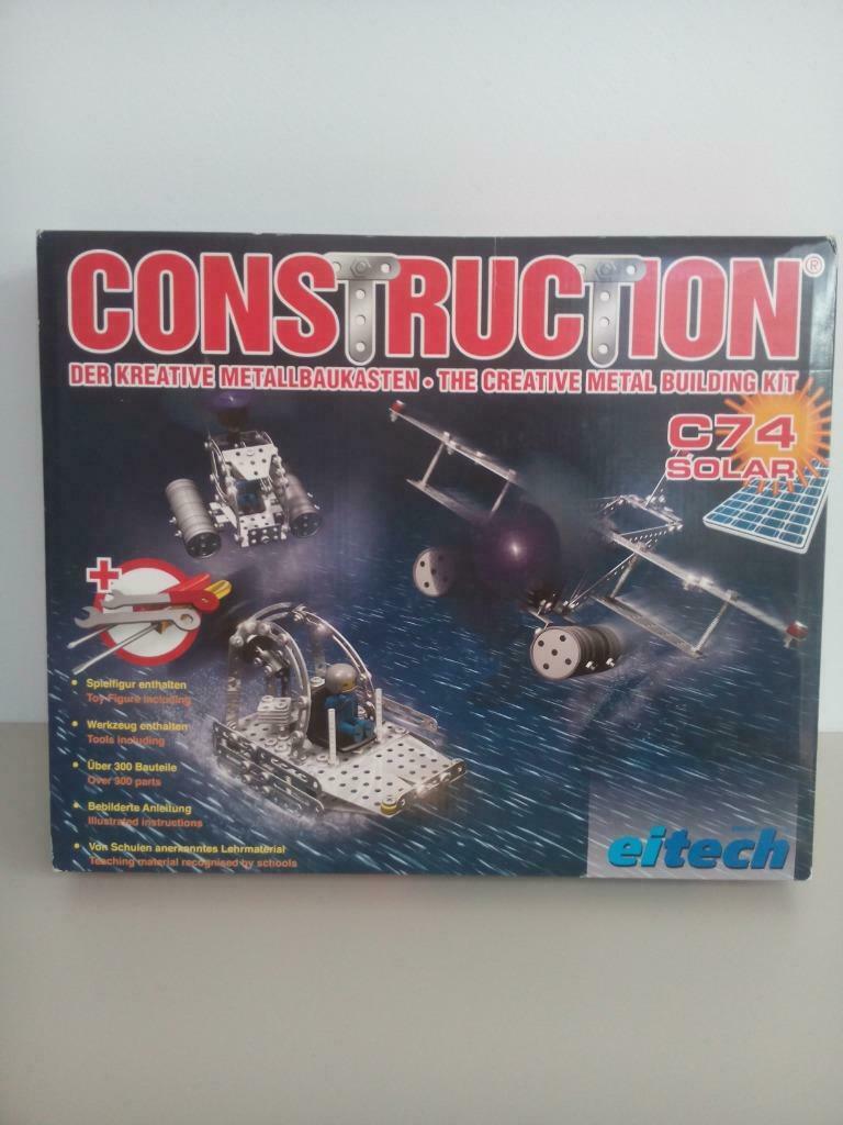 NIEUW! Eitech construction C74 Solar 8j+, Ophalen of Verzenden, Nieuw, Knutselen