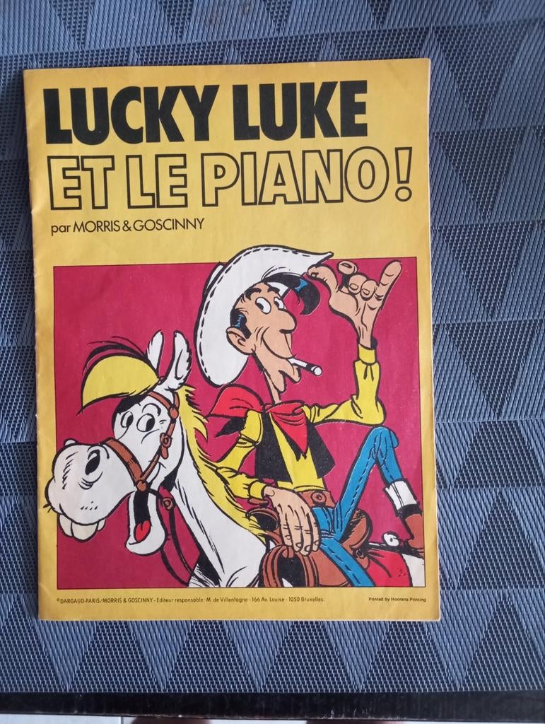 Lucky Luke et le piano !, Enlèvement ou Envoi, Utilisé