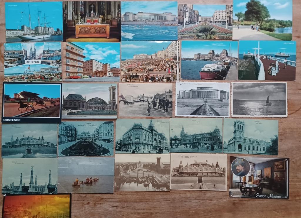26 x carte postale Ostende, Enlèvement ou Envoi