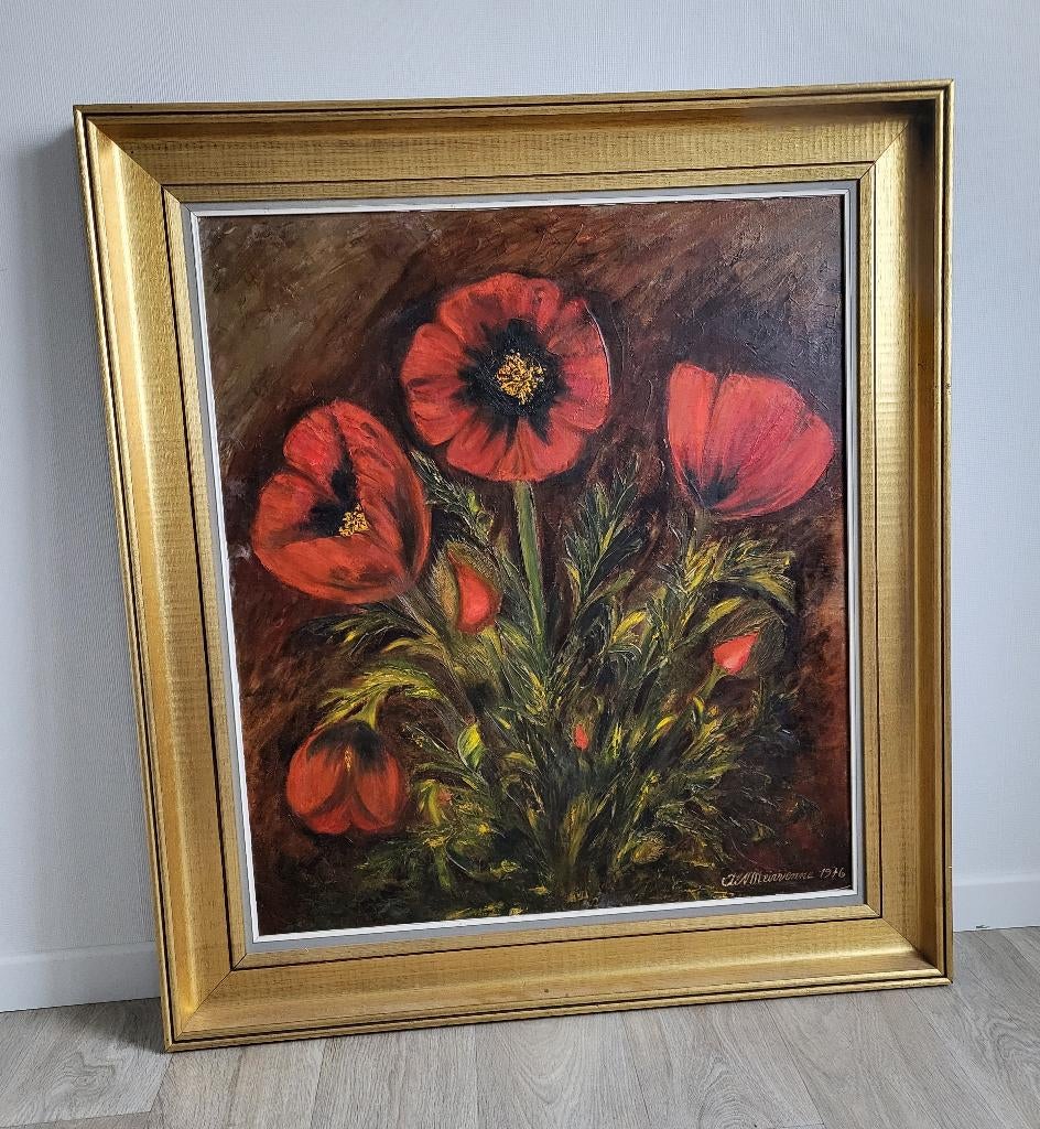 Schilderij Alice Van Meirvenne, Ophalen