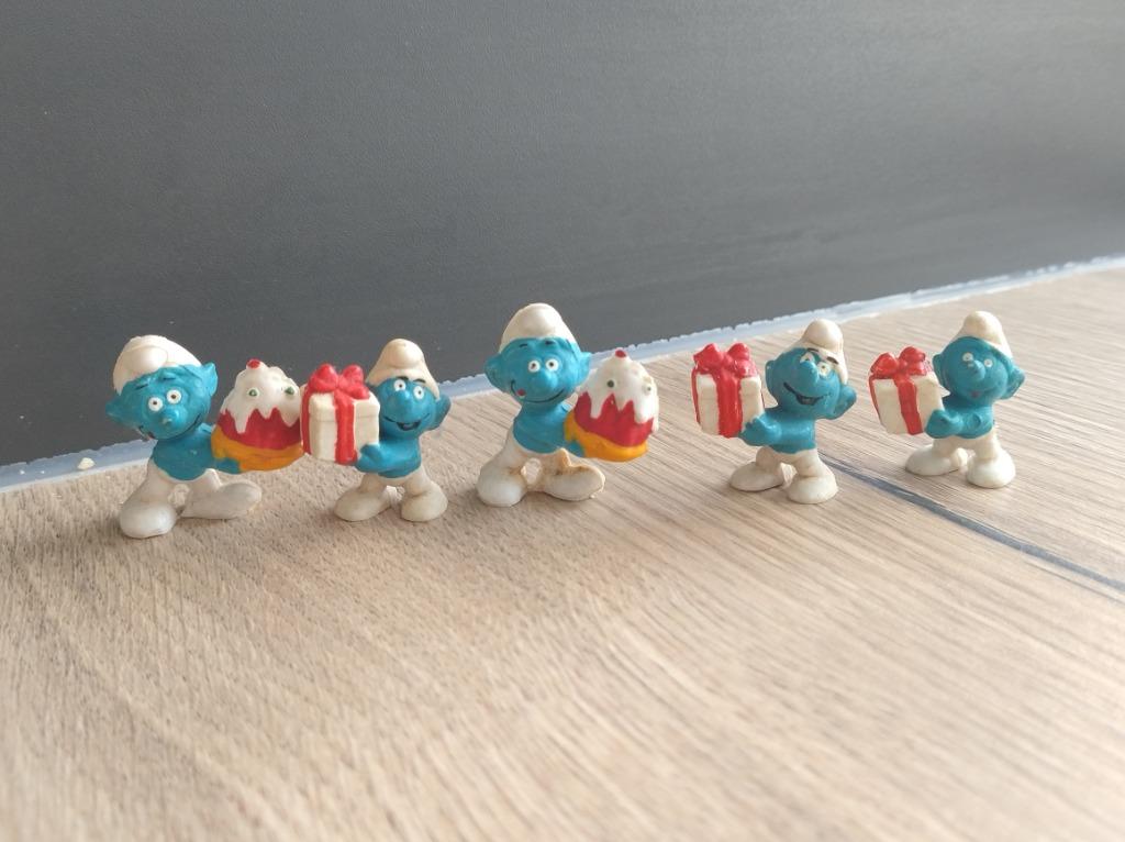 Lot mini smurfjes, Verzamelen, Smurfen, Ophalen of Verzenden, Gebruikt