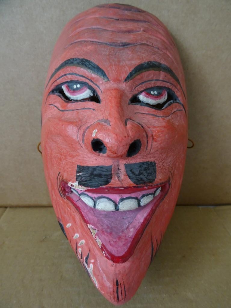Masque Indonésie masque indonésien masque en bois vintage, Enlèvement ou Envoi