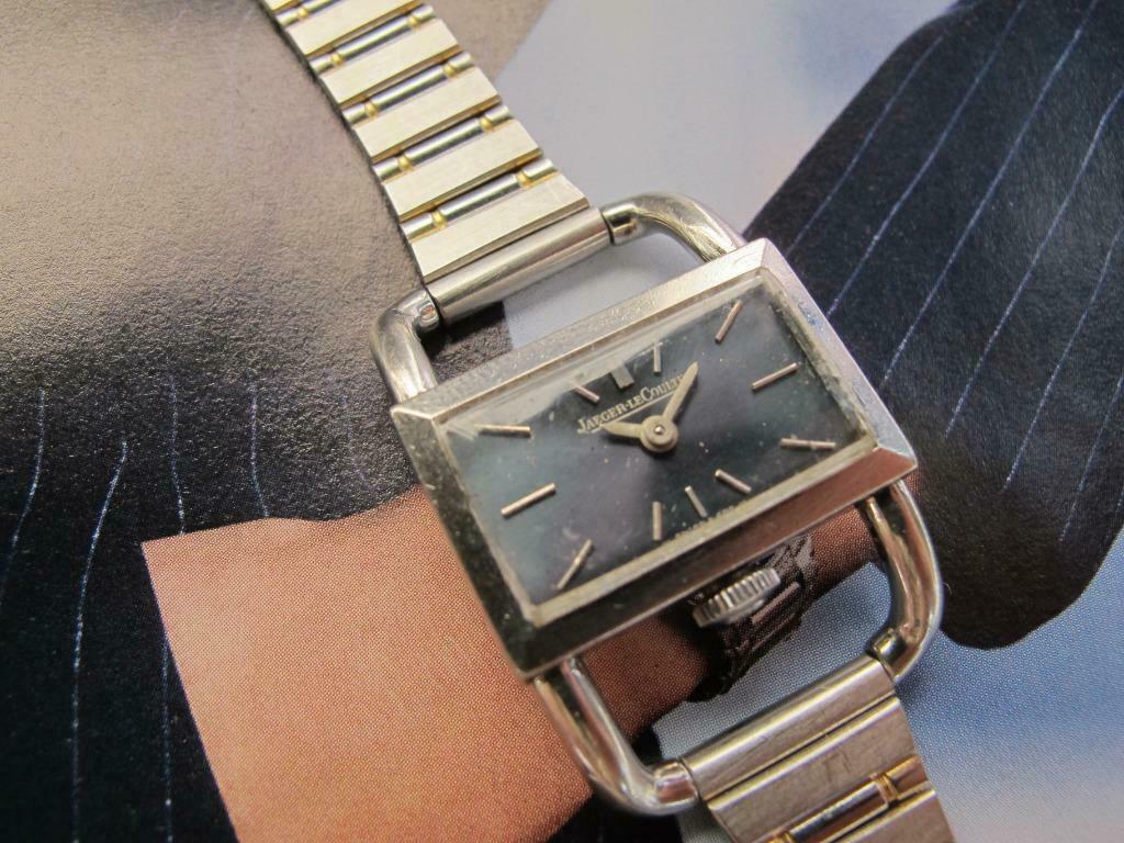 Jaeger-leCoultre Etrier réf. 1671 42 montre femme vers 1970, Collections, Enlèvement ou Envoi, Utilisé