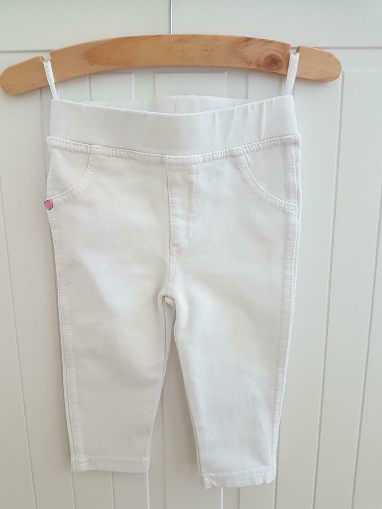 Witte baby legging - Zeeman - maat 68 - meisje, Kinderen en Baby's, Babykleding | Maat 68, Zeeman, Gebruikt, Broekje, Meisje