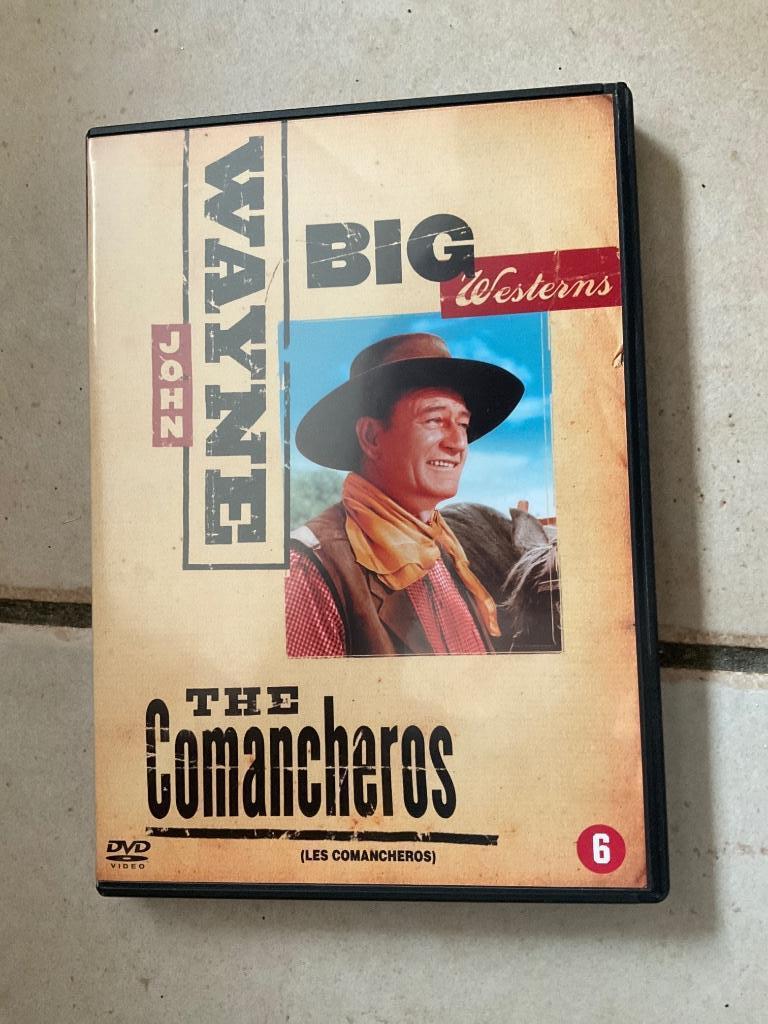 Dvd the comancheros John Wayne, Ophalen of Verzenden, 1960 tot 1980, Zo goed als nieuw, Actie en Avontuur