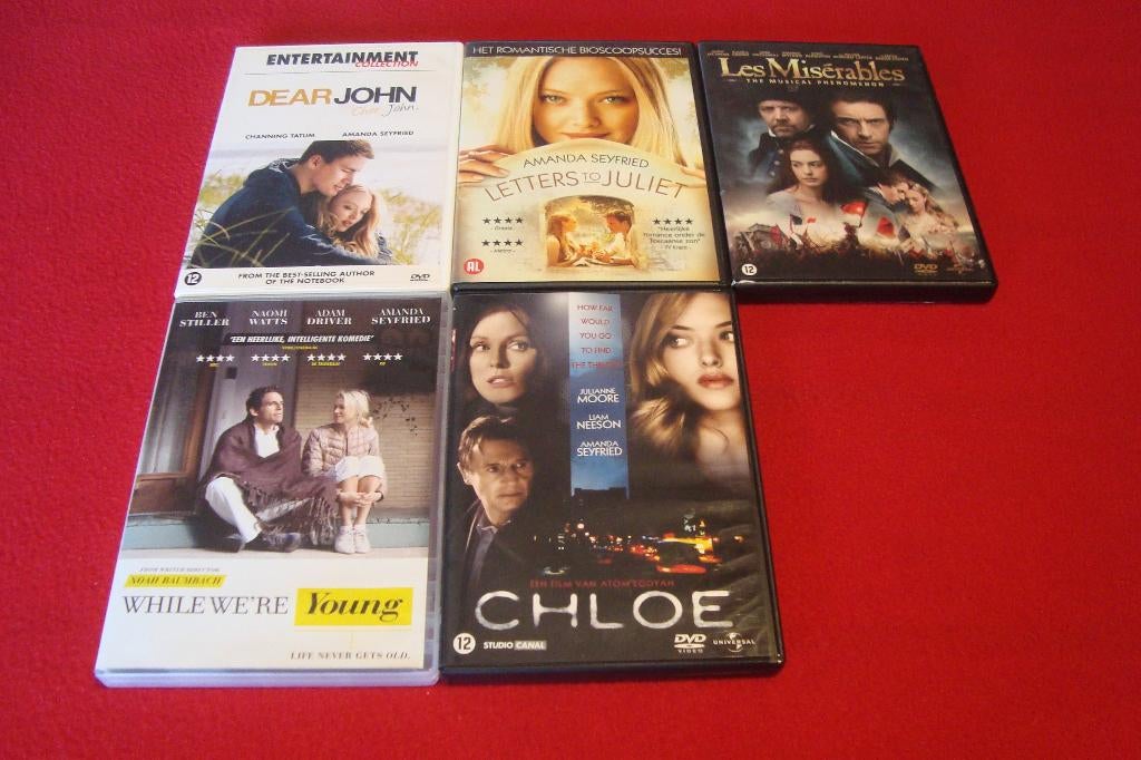 5 dvd's met amanda seyfried, Ophalen of Verzenden, Actiekomedie