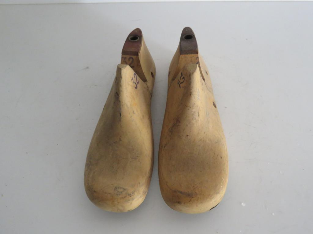 Paar Oude schoenleesten maat 32, Antiek en Kunst, Curiosa en Brocante, Ophalen of Verzenden