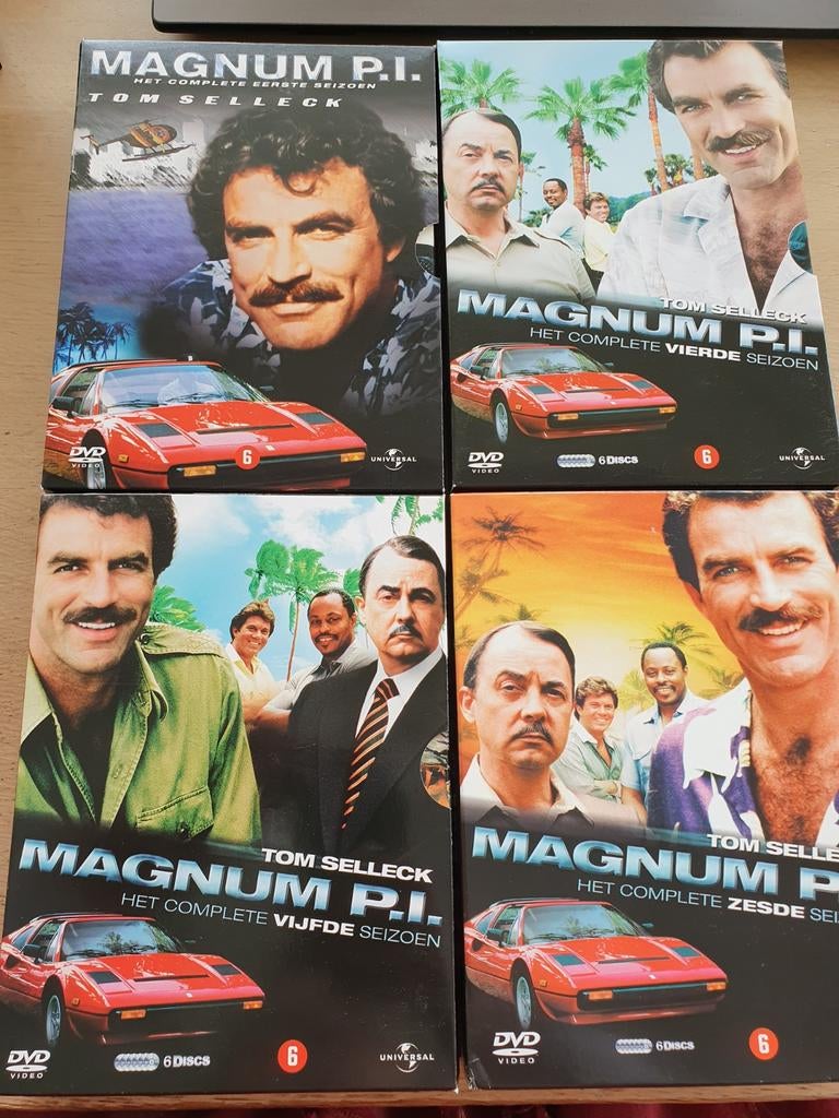 Magnum PI - Seizoen 1/4/ 5, Boxset, Ophalen of Verzenden, Zo goed als nieuw, Vanaf 6 jaar