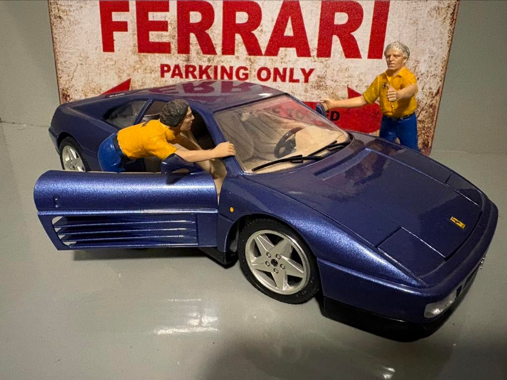 Ferrari 348 tb, Enlèvement, Comme neuf, Burago