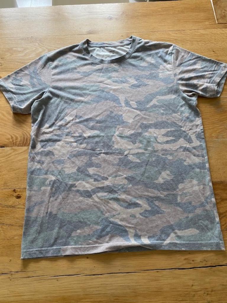 T-shirt camouflage Celio, Celio, Bruin, Maat 48/50 (M), Ophalen of Verzenden