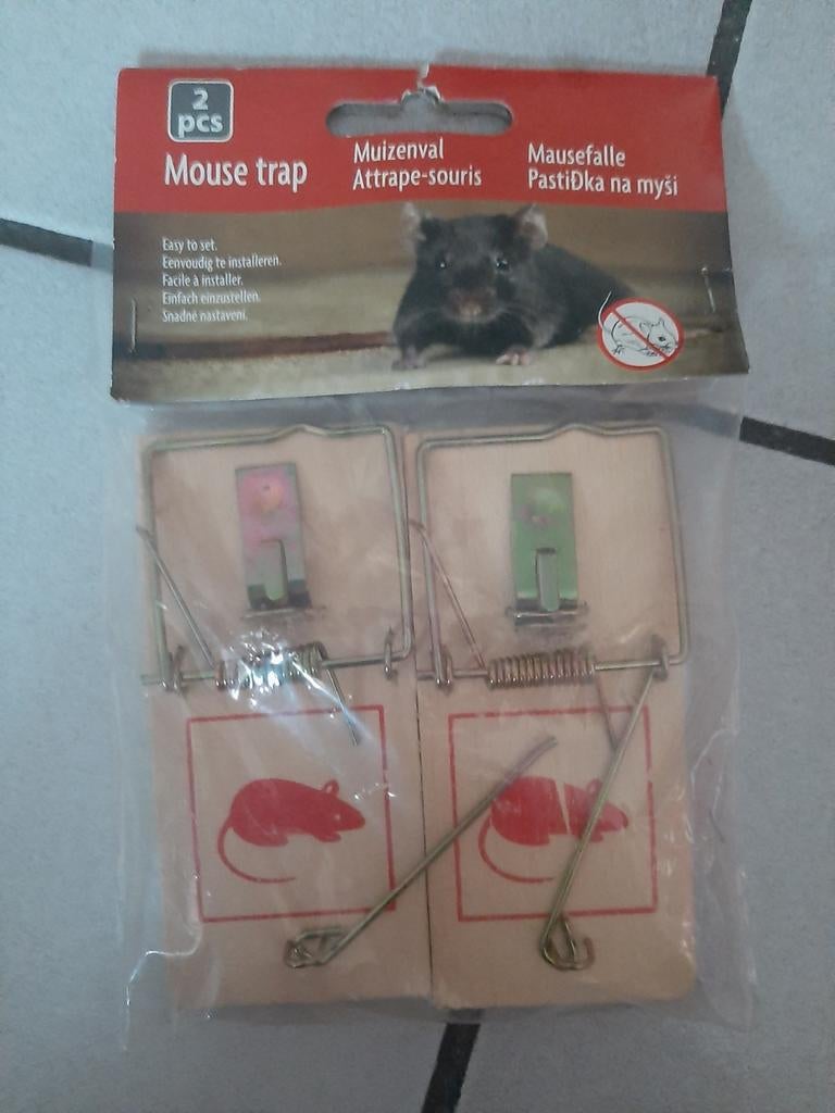 2 pièges à souris, Animaux & Accessoires, Enlèvement
