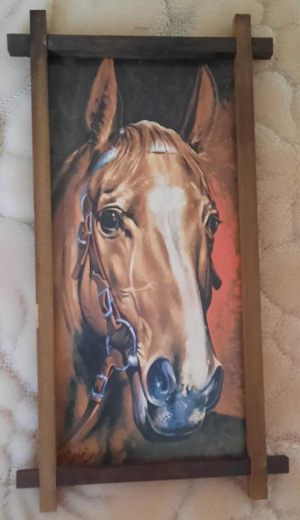 schilderijtje paard, Enlèvement