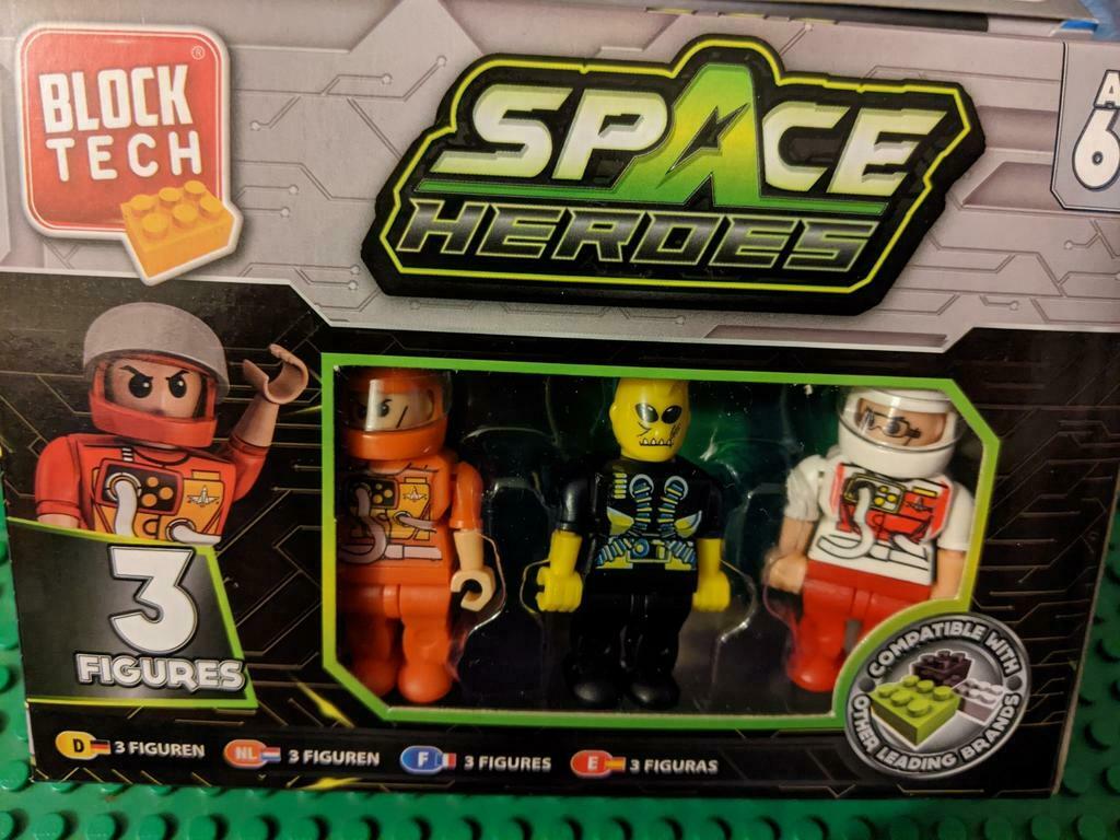 Space Heroes, blocs de construction de figurines spatiales, Enlèvement ou Envoi, Neuf