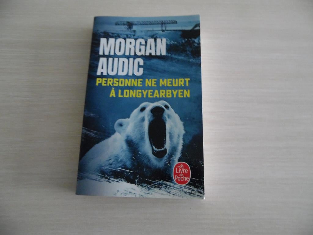 PERSONNE NE MEURT À LONGYEARBYEN     MORGAN AUDIC, Europa overig, Ophalen of Verzenden, Zo goed als nieuw, Morgan Audic