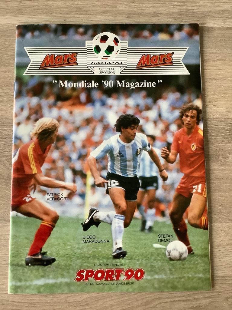 Sport 90 Mondiale 90 Magazine, Enlèvement ou Envoi, Comme neuf, Livre ou Revue