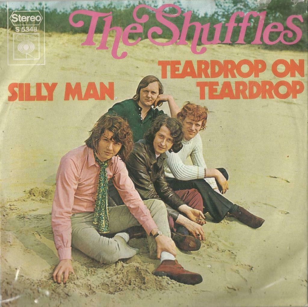 The Shuffles – Teardrop on teardrop / Silly man – Single, Gebruikt, 7 inch, Single, Ophalen of Verzenden