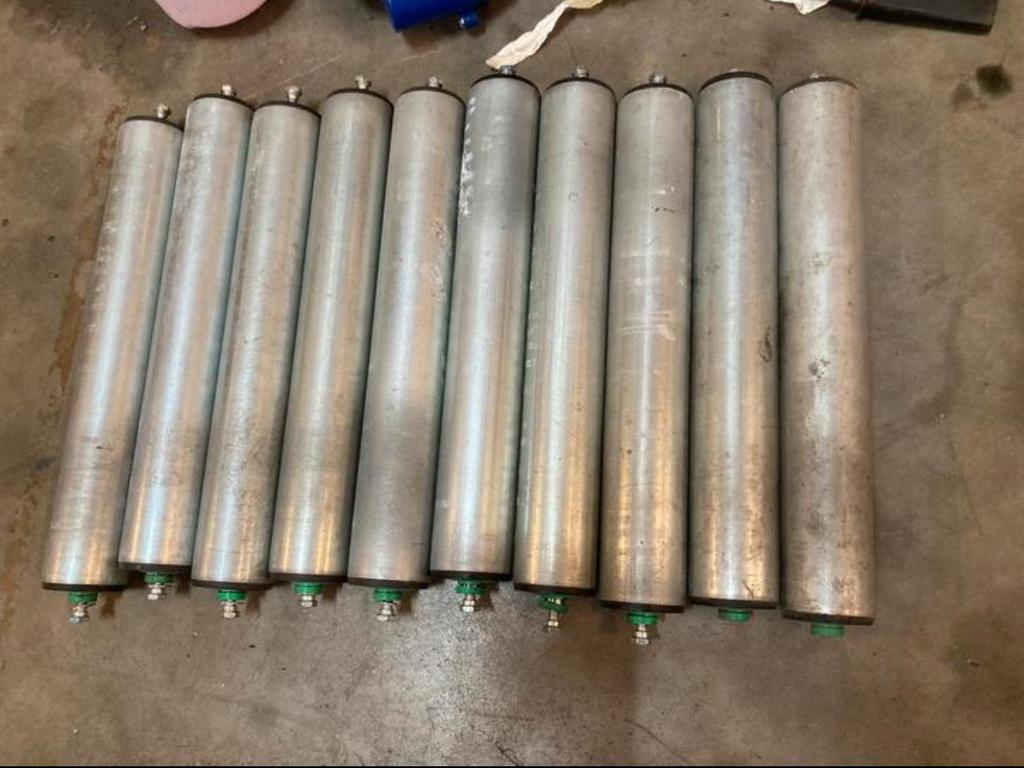 10 stevige metalen rollenbaan rollen rollerbaan, Ophalen