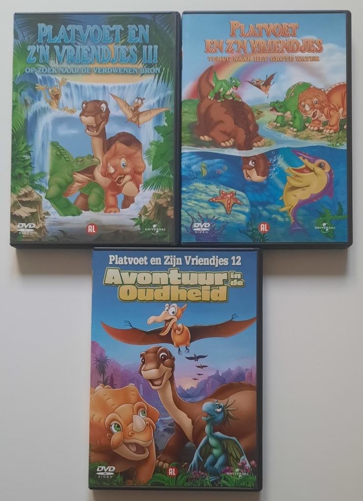 Lot DVD Le Petit Dinosaure comme neuf, CD & DVD, Tous les âges, Enlèvement ou Envoi, Comme neuf