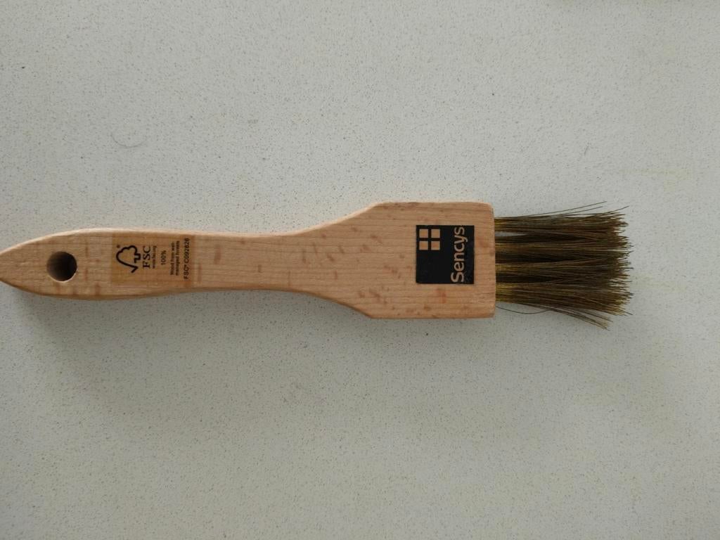 pinceau brosse métallique sencys, Enlèvement, Utilisé