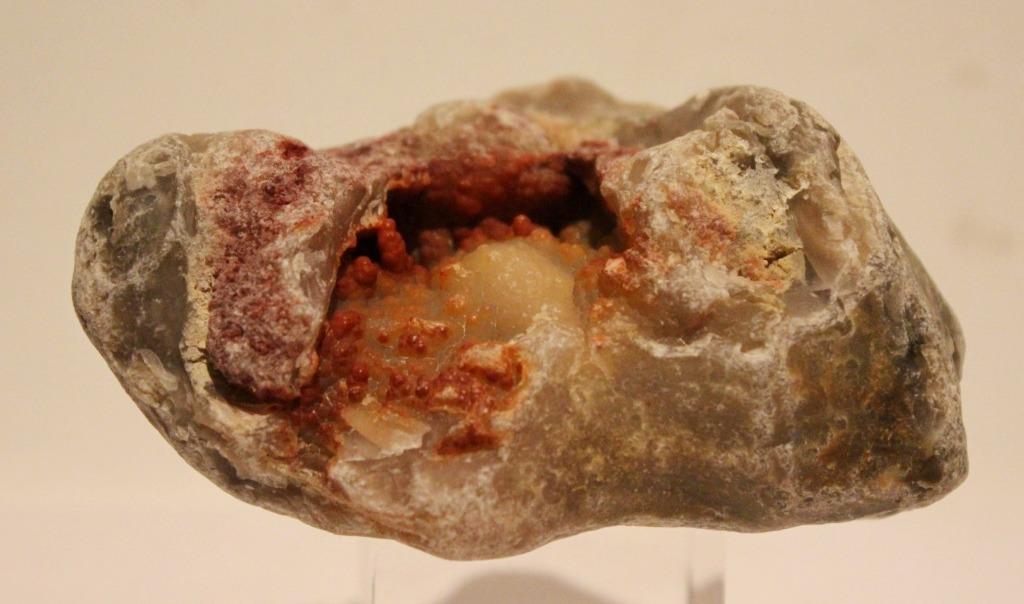 CHALCEDOON  uit  Fecamp in Frankrijk, Verzamelen, Ophalen of Verzenden, Mineraal