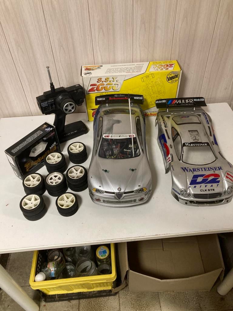 Schumacher sst2000, Hobby en Vrije tijd, Zo goed als nieuw, Schaal 1:10, Auto onroad, RTR (Ready to Run)