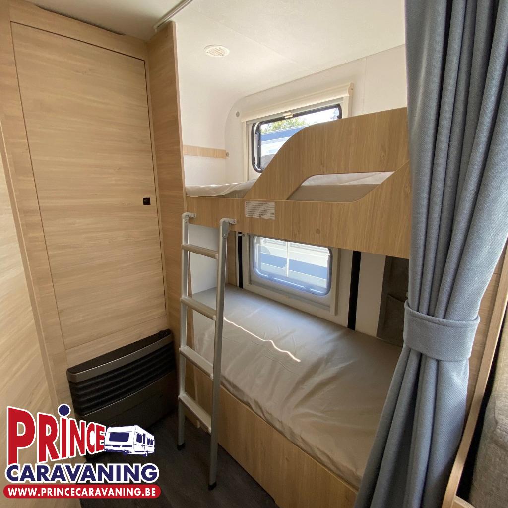 Caravelair Family 496 2022 - Prince Caravaning, Caravanes & Camping, Caravanes, Entreprise, Lit transversal, Caravelair, Roue de secours
