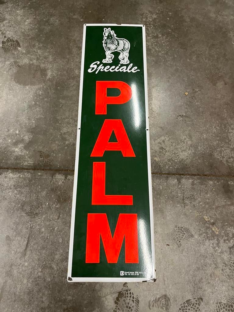 Emaille Palm, Ophalen
