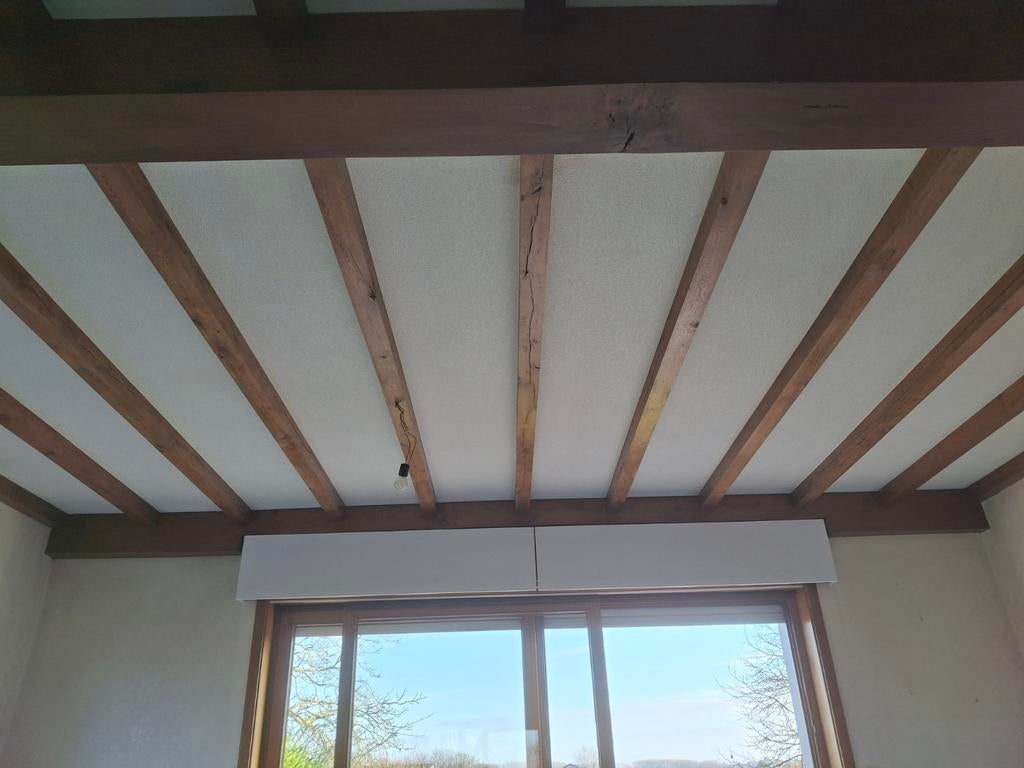 Eiken balken plafond in prachtige staat - volle eik, Tuin en Terras, Ophalen